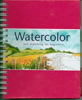 Spiral-bound Watercolor: Sketching for Beginners Book