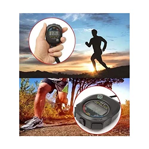 Cronômetro Esportivo Digital Relogio Alarme Com Bússola