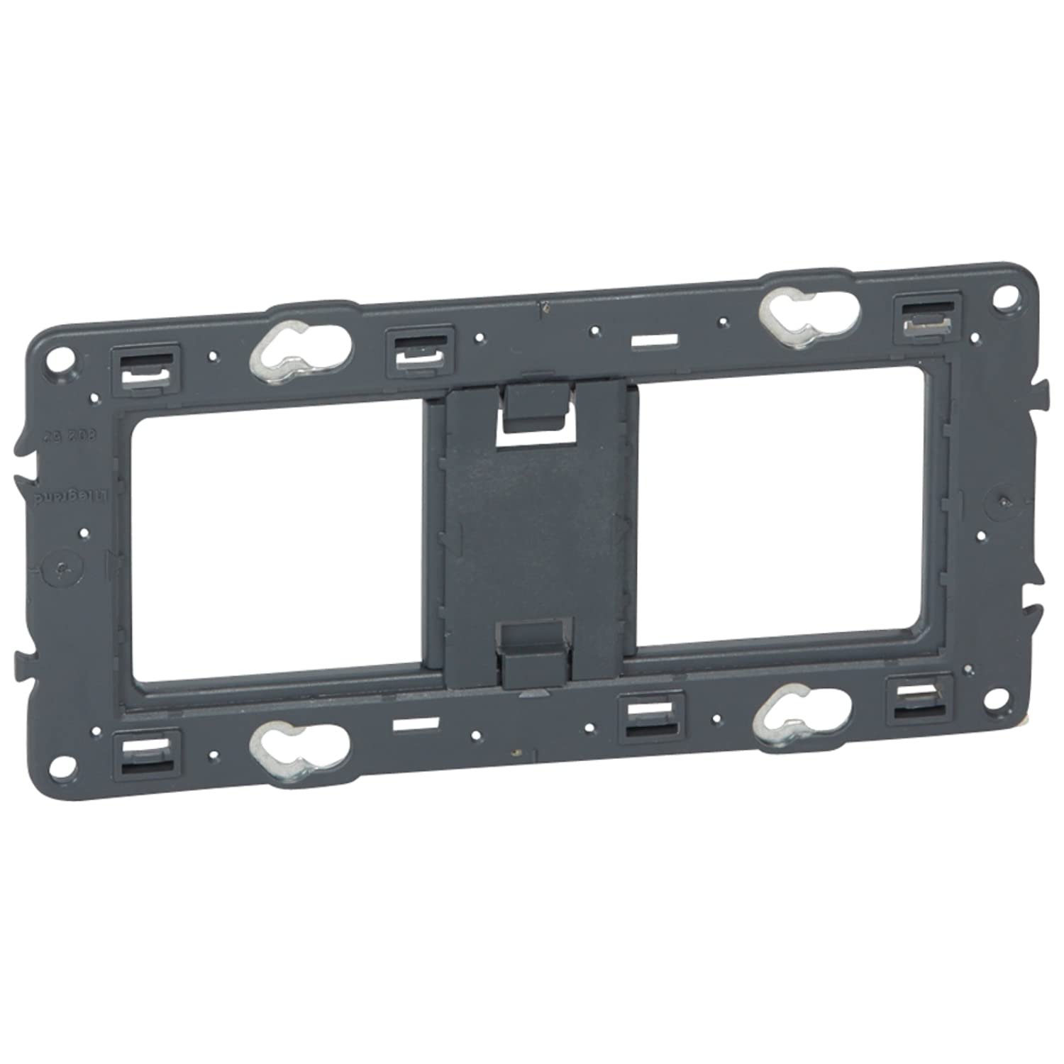 BOITE DE 10 SUPPORTS LEGRAND 2 Postes (Double) à Vis 80252 Horizontal/Vertical