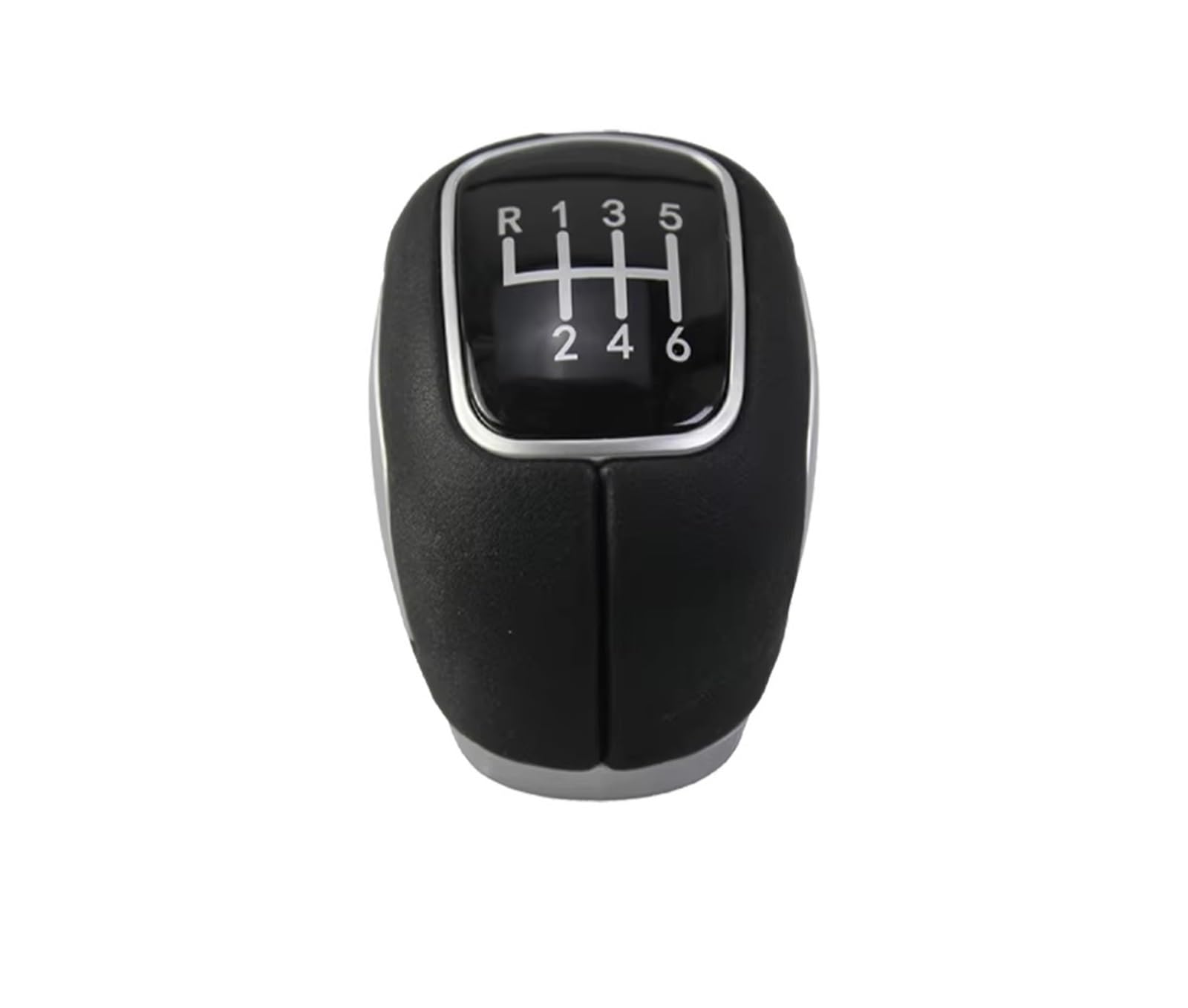Ouvecr Black 6 Speed 10Mm Car Shift Gear Knob Handle For Chevrolet For Chevy For Cruze 2009-2015 Car 5/6 Speed Manual Gear Shift Knob Lever Headball Gear Shift Cover(Black 6 Speed 10Mm)
