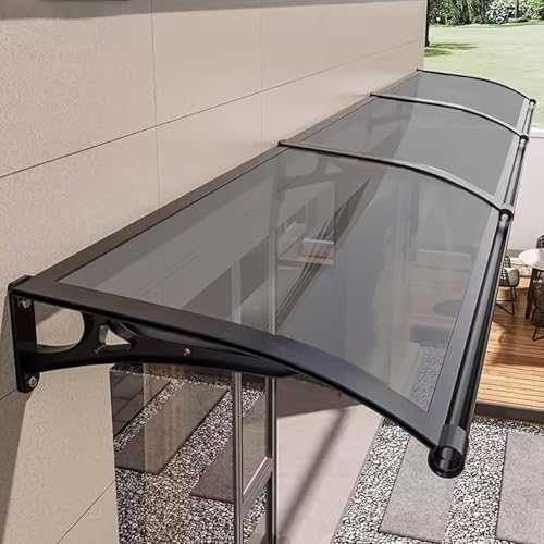 Toldo de patio al aire libre con cubierta de policarbonato resistente a la intemperie 2