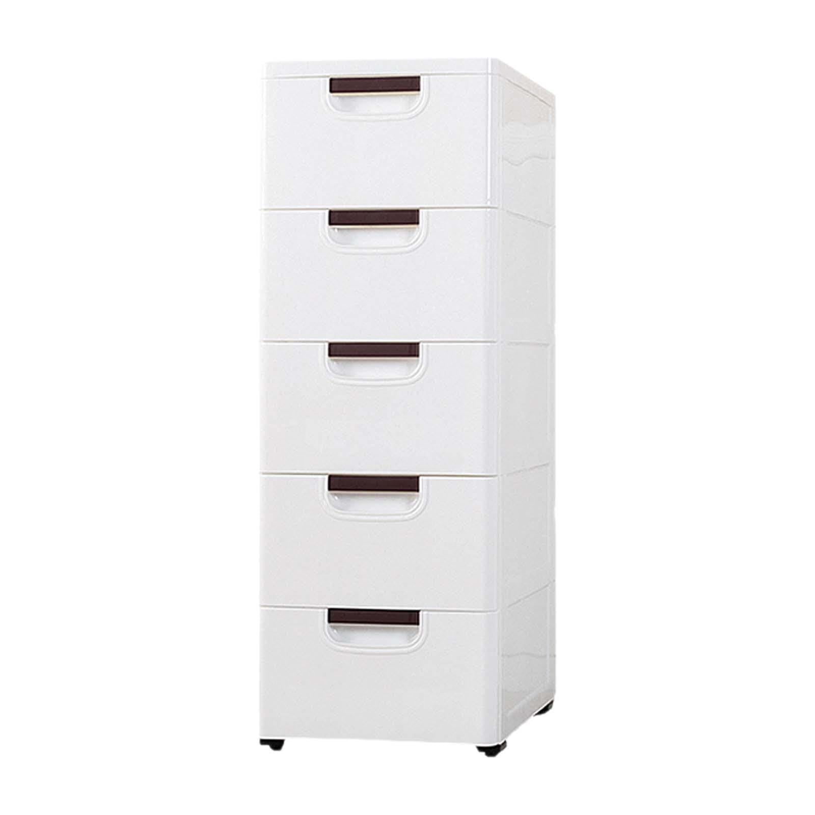 5 Drawer Rolling File Cabinet Bedroom Rolling Cart Cabinet for Closet Office|Home & Garden| Furniture| Dressers & Chests of Drawers-image-46