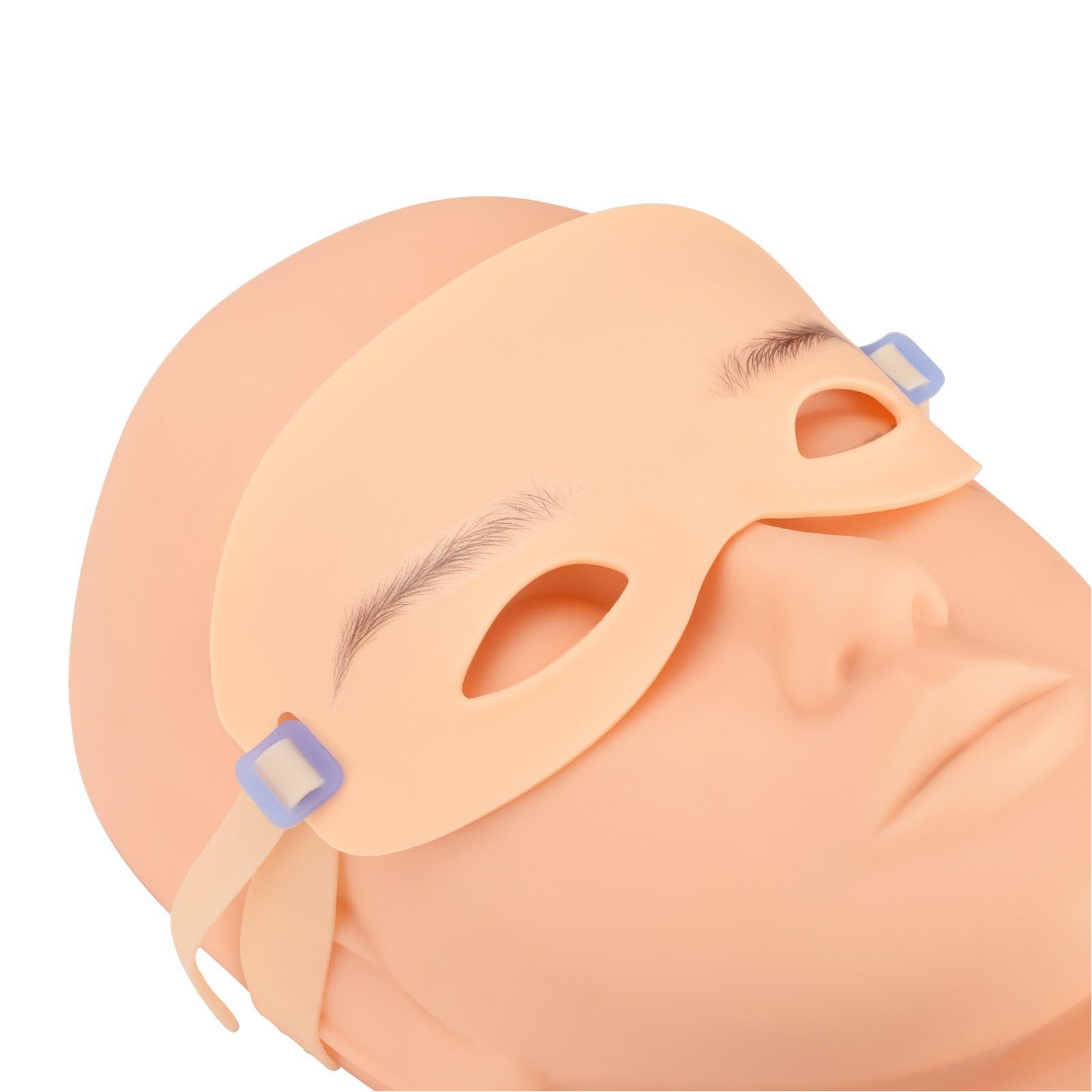 Sonew Eyebrow Tattoo Fake Skin Practice Headband, Adjustable Tape Wearable Eyebrow Microblading Practice Skin - Image 3