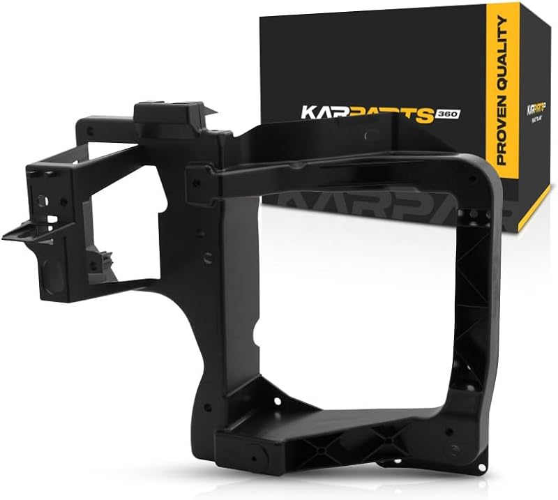 Painel de montagem do farol esquerdo KarParts360 para Jeep Cherokee 2014–2018 – CH1221122 / 68227483AA