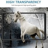 GOZOPO Ochraniacze ekranu do Samsung Galaxy Tab A11/ Tab A9 (22.1 cm) 2023, przezroczysta folia ze szkła hartowanego HD, 2 szt