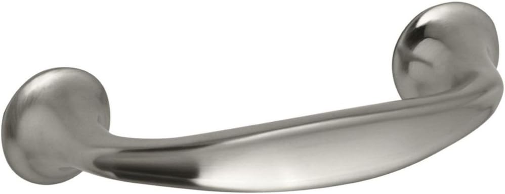 KOHLER K-11285-BN Forté 3-Inch Drawer Pull, Vibrant Brushed Nickel