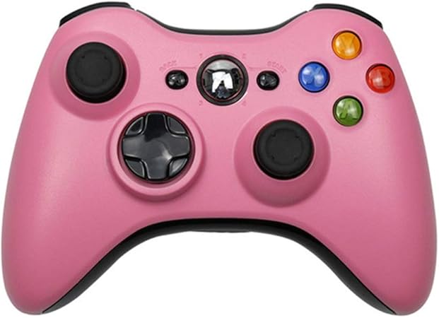Huiingwen 2 4g Wireless Gamepad For X Box 360 With Pc Receiver Wireless Controller Console 8 Metre Range Low Latency Pink Pink 1 5x 10 5 X 4 5 Mm Amazon Co Uk Computers Accessories
