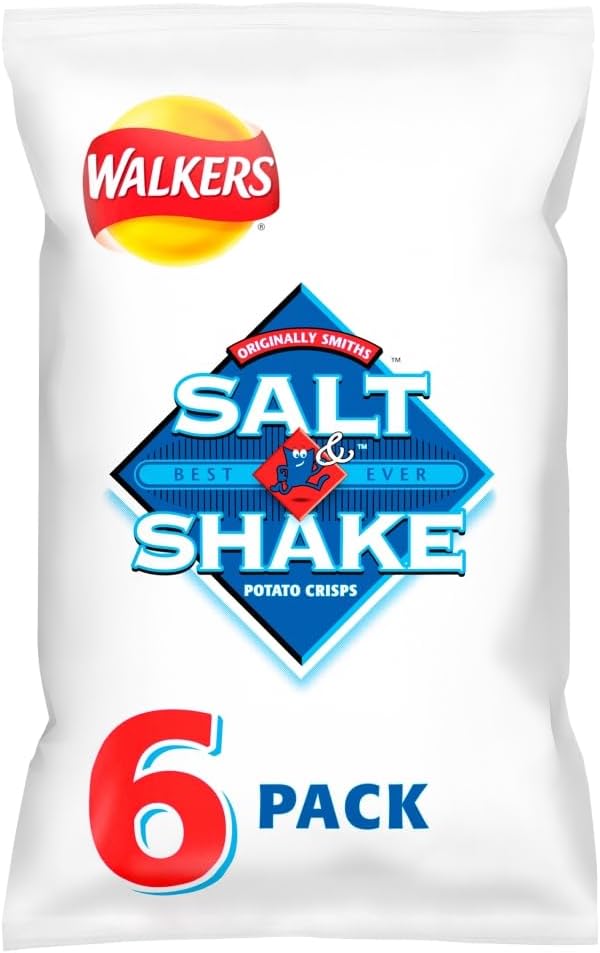 Salt & Shake Multipack Crisps 6x24g