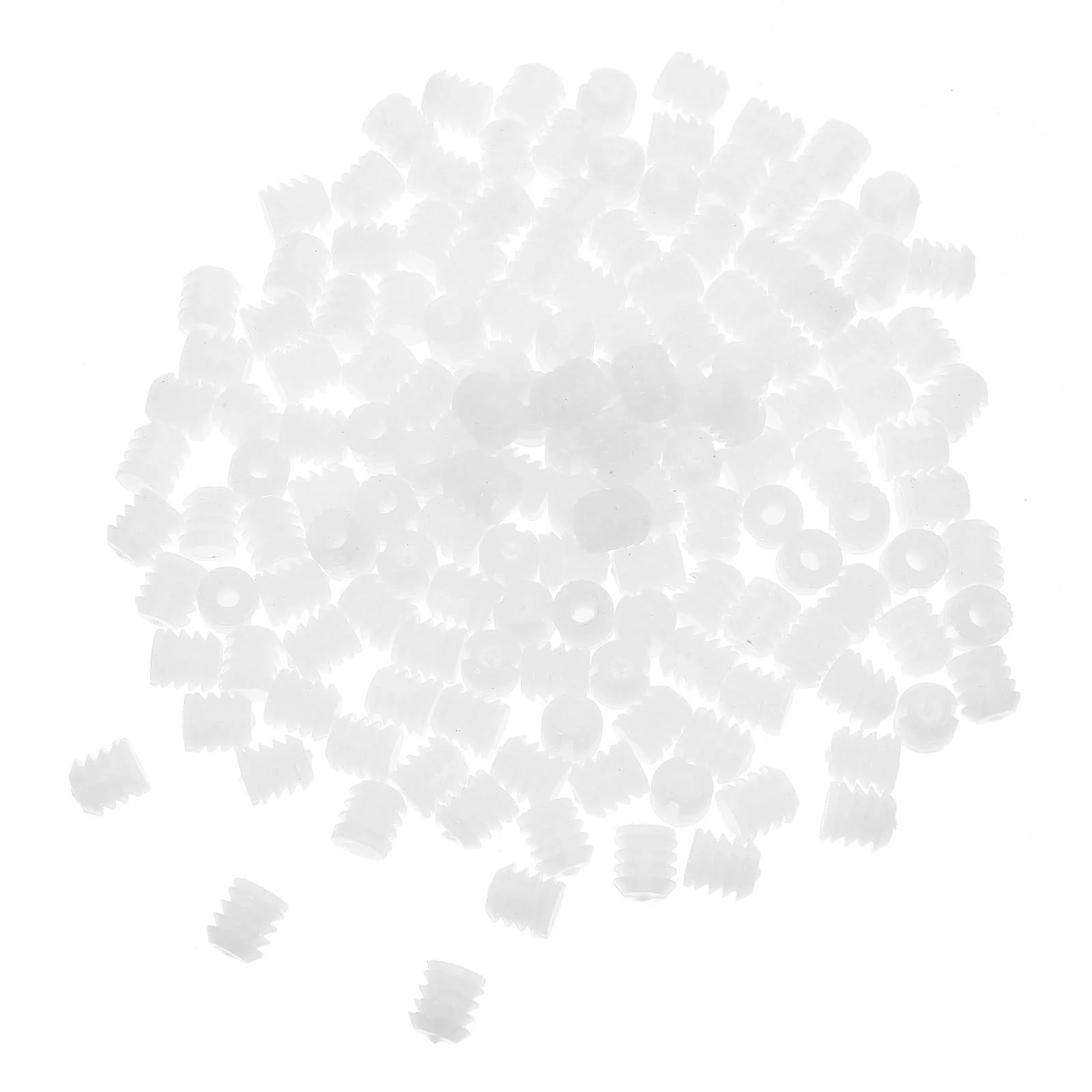 Tacos de expansión de bisagra, 1500 piezas de insertos de rosca interior exterior de plástico para accesorios de reparación de bisagras de gabinete
