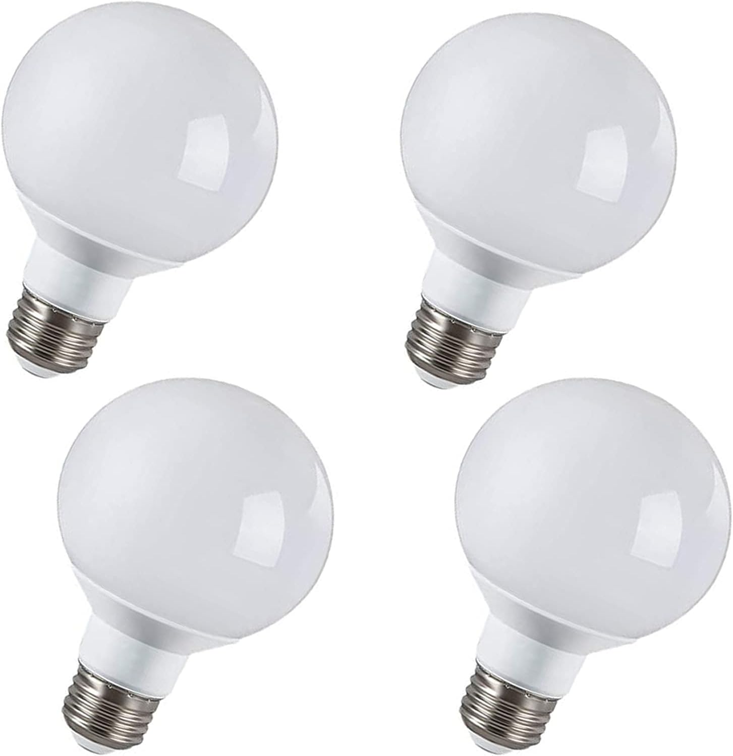 YDJoo G25 Large Globe LED Light Bulb 120V 9 Watt 80W Equivalent Vanity ...
