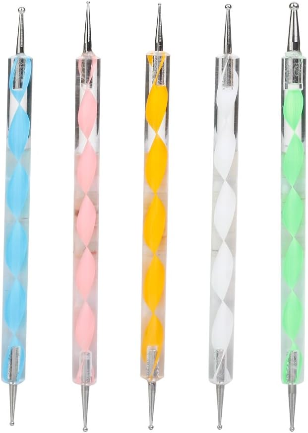 Dotting Tools Set,Valar Dohaeris Ball Stylus Embossing Pattern Clay Sculpting Carving Modeling Tools Nail Art