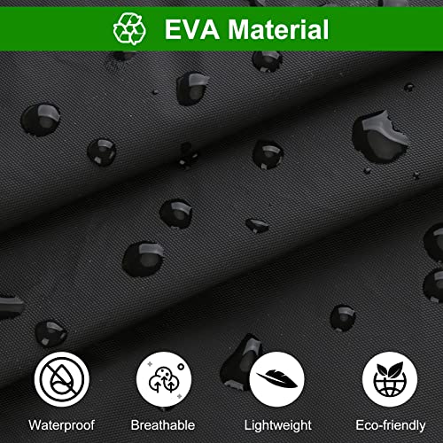 Rain Ponchos for Adults, Reusable Lightweight Rain Coat for Men and Women4