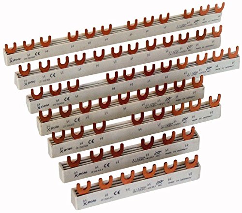 Peigne triphasé Eaton 121093 à fourche 25 mm² pour coffret 10TE électrique