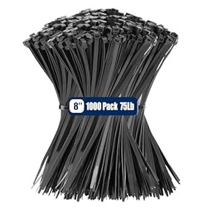 Armpow 1000 Stück Kabelbinder, 20,3 cm