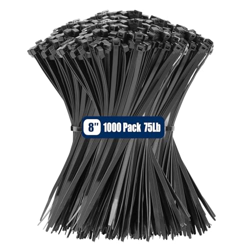 Armpow 1000 Stück Kabelbinder, 20,3 cm