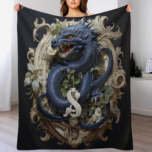 Manta de dragón supersuave para tardes de sofá y descanso acogedor en tu salón 2