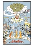 Générique Green Day Gloss Black Framed Dookie Maxi Poster Affiche encadrée 61x91.5cm
