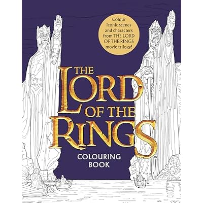 The Lord of the Rings Movie Trilogy Colouring Book