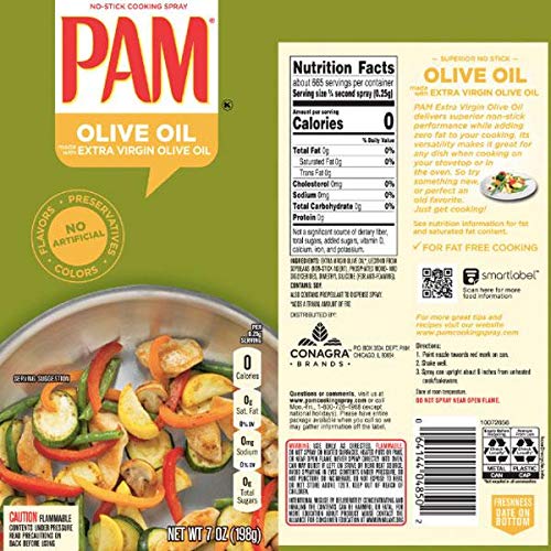 PAM OLIVE OIL EXTRA VIRGIN (4 PACK)