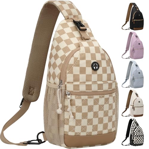 Image of Vankor Small Crossbody Purses Bags for Women Men Travel, Chest Sling Bag Women Casual Cross Body Bag for Woman Sling Backpack