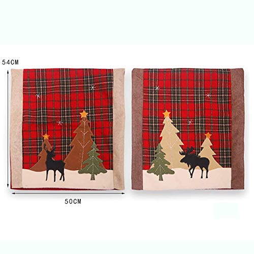 2/4 stks Kerst Stoelhoezen Decor, Keuken Eetkamerstoel Kussenovertrekken Sets, Kerstboom Eetkamerstoel Sets Stoel… - Afbeelding 7