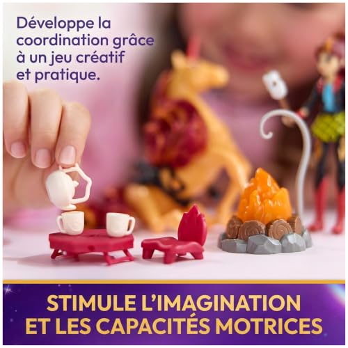 Coffret Feu De Camp De Cinder Unicorn Academy SPINMASTER A Partir De - vue 10