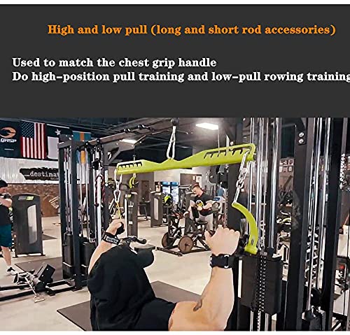 Force attachment de musculation en acier pour machine de tirage - 4