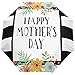 Produktbild Muttertag Geburtstag gestreifte Blumen Blumen Automatik Öffnen Schließen Regenschirme Anti UV Folding Compact Automatic Umbrella