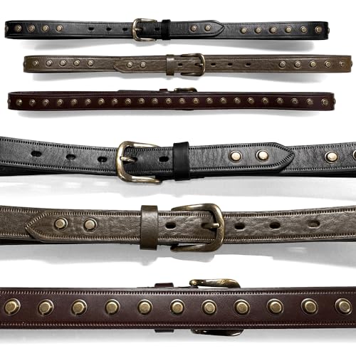 Women's Dress Belt Casual Fashion Waist Skinny Belt 1"(25mm) wide, Multi-Style Options4