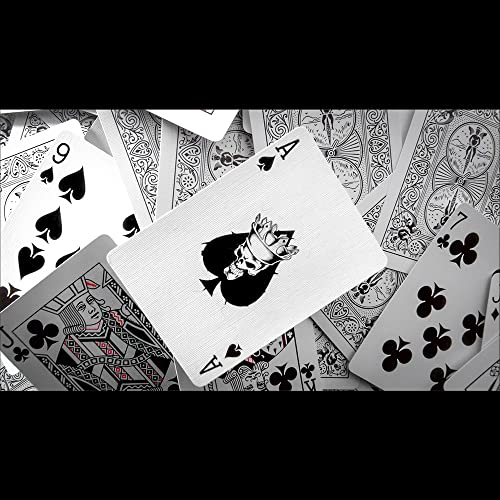 Bicycle Skull Deck Playing Cards With 4 Bonus Magic Cards #TOP3