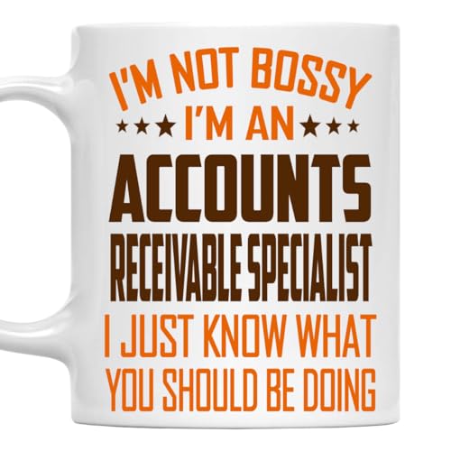 MONIZILUCKY I'm Not Bossy, I'm an Accounts Receivable Specialist Mug 11Oz