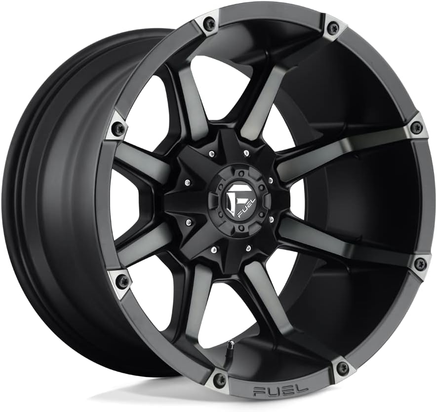 FUEL OFF-ROAD COUPLER 20X10 8X180 5.03-12mm MATTE BLACK DOUBLE DARK TINT - D55620001850
