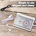 Portable Retro Recordable Cassette Player, Vintage Cassette Tape Player Recorder Audio Player with Earphone Jack, Battery Operated or AC Powered Tape Recorder Cassette Player