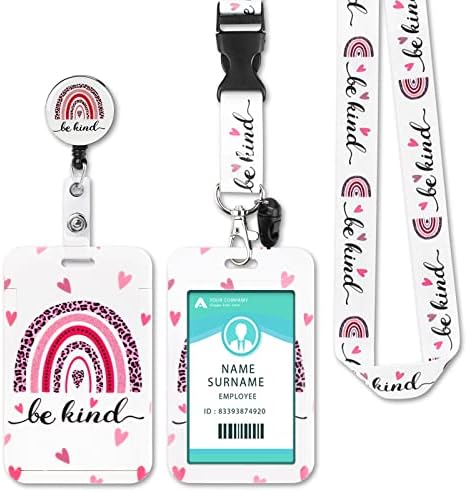 YAOYYG Porte Badge De Carte D'Identification, Porte Badge