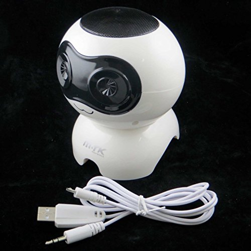 Enceinte Bluetooth pour ne plus jamais manquer de musique avec le modèle blanc MTK 800538