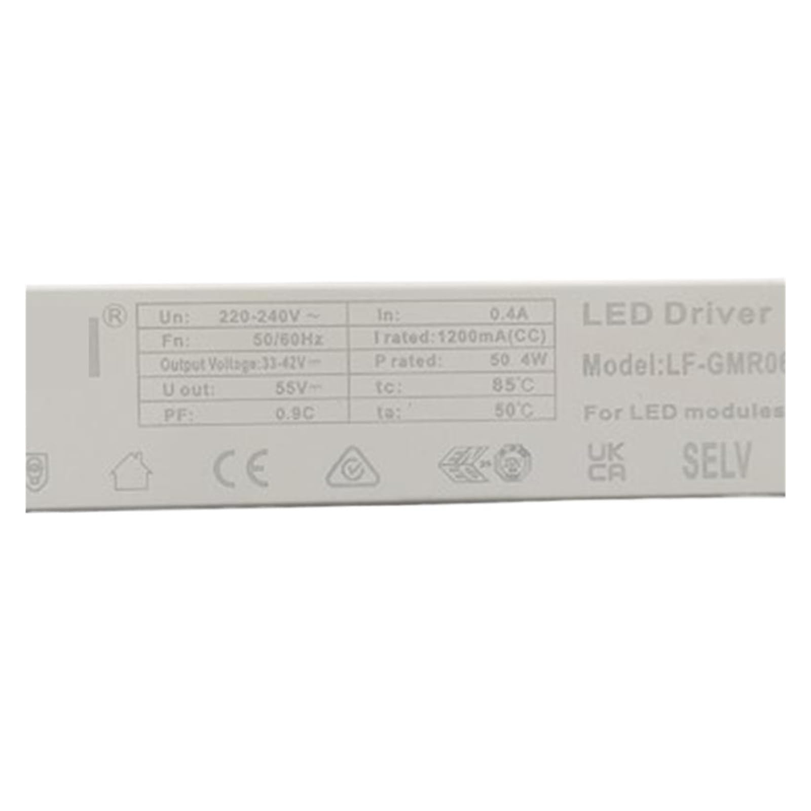 PWANUIGTE Driving LED Strip Light Constant Current Power Supply LF-GMR0631500U tri-Proof Controller(48W/DC33-40V/1200MA)