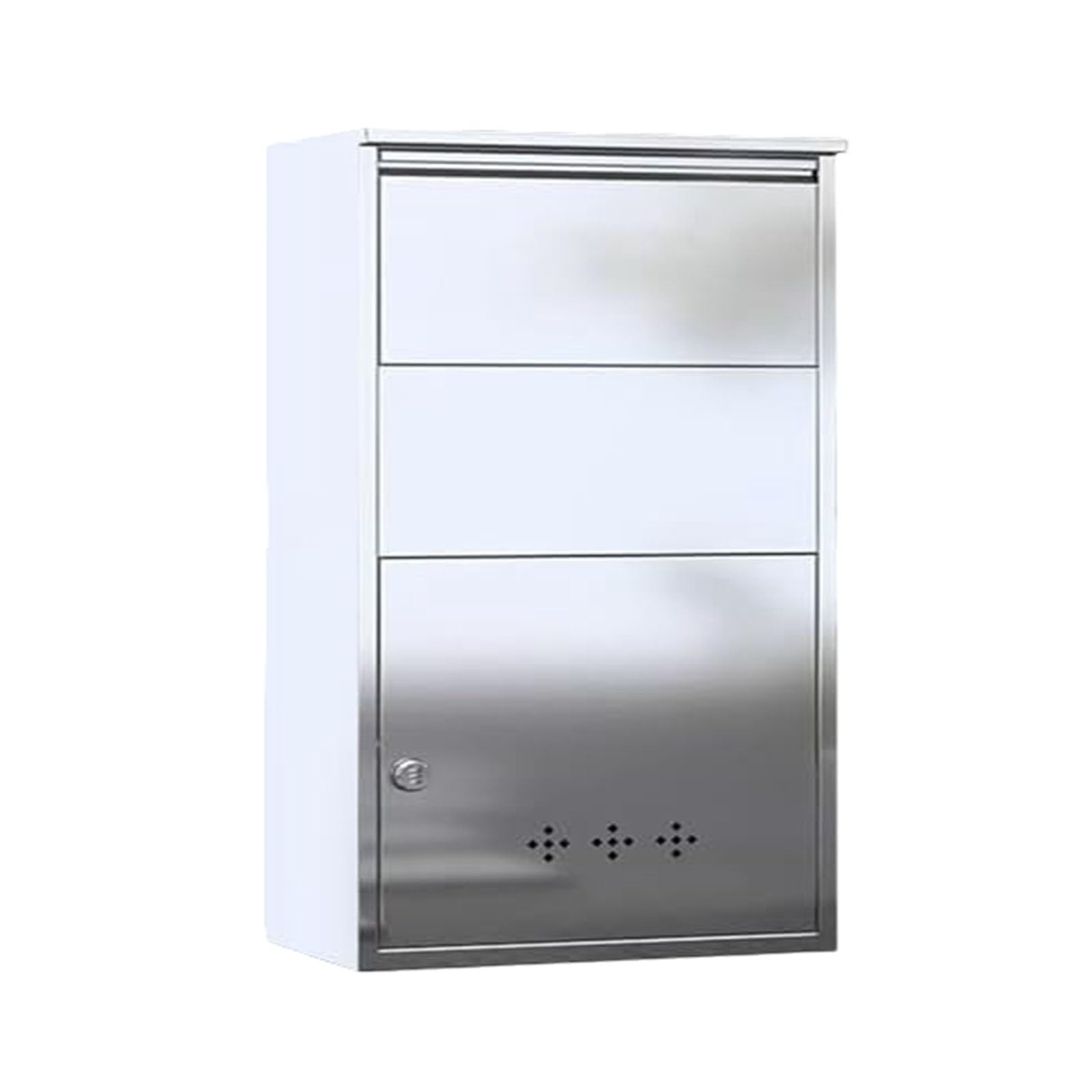 Mailbox for Parcel, Package Mailbox with Combination Lock, Easy to Install