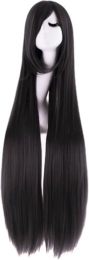 Best long black cosplay wig