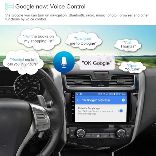 Image of ASURE 9 inch Car Stereo Radio for Nissan Altima V L33 2013-2017 Navigation GPS Unit Upgrade,8Core 4G+64G Android with Wireless Carplay,Android Auto,SWC,DSP,1280x720 HD Touchscreen Multimedia Player