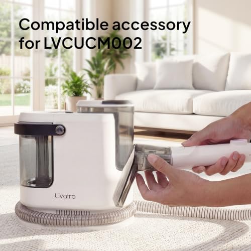 Winkelbürste für Livatro polsterreiniger gerät LVCUCM002 – Ersatz-Aufsatz zur Reinigung von Kanten, Ecken & Möbelkanten