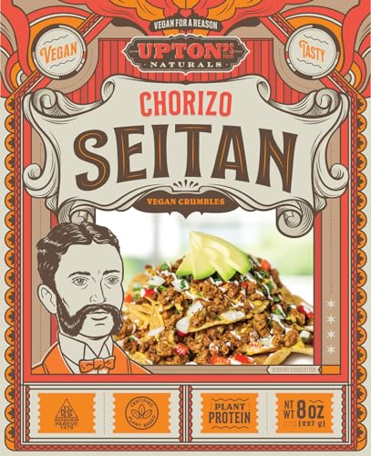 Upton's Naturals Chorizo Seitan 8oz (6 pack)