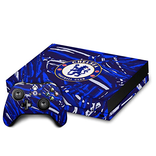 Protégez votre Xbox One X des Rayures avec la Peau en Vinyle Officielle Chelsea FC Head Case