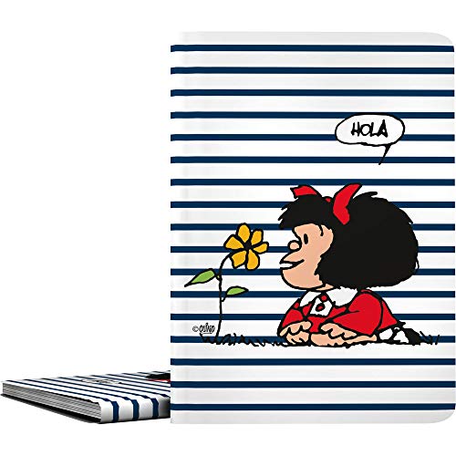 Mafalda 1332413. Classeur de 30 pochettes transparentes, DIN A4, couvertures en polypropylène, modèle Marinera.