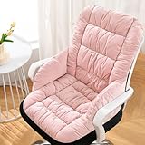 Yuthsona Desk Chair Cushion with High Back Support Office Chair Seat Pad with Non-Slip Bottom for Office Car Home Dining Room Kitchen