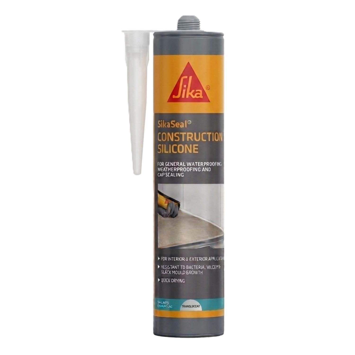 Everbuild 200Tr Everflex Lma 200 Contractor's Silicone 295Ml Translucent Evb200Tr from B&Q