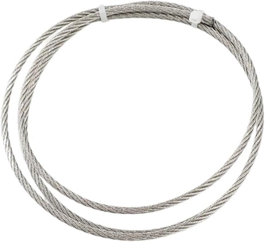 5/10 メートル 304 ステンレス鋼ワイヤーロープソフト釣りリフティングケーブル 7 × 7/7*19 物干し 0.8 ミリメー