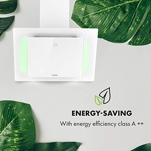 Klarstein-Eleonora-Campana-extractora-de-pared-Potencia-76-W-Iluminacion-LED-Touch-Control-Consumo-de-energia-10-kWhano-Aire-de-escape-hasta-426-mh-Dimensiones-60-x-39-x-43-cm-Blanco
