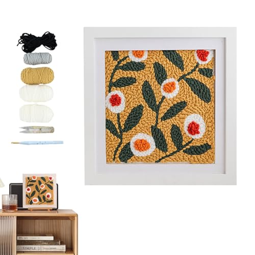 Kit poinçon à broder haute précision pour la création de tapis et art textile