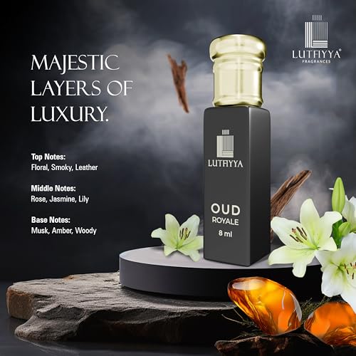 Image of Non-Alcoholic Roll-On Attar Liquid For unisex (8 ML* 4) | Long Lasting | Set of 4 Pieces [ Tam Don | Lumina | Oud Royale | Mist Aura ](TIMELESS TREASURE)