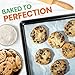 NutriChef 2-Piece XL Mega Cookie Sheet Baking Pans Set - 22